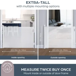 Glide 'N Hide Extra Tall Retractable Baby Gate