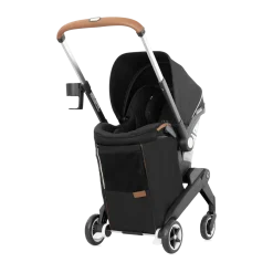 Gold Shyft DualRide Infant Car Seat Stroller Combo w Carryall Storage & Extended Canopy