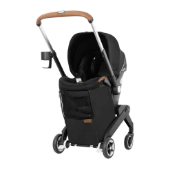 Gold Shyft DualRide Infant Car Seat Stroller Combo w Carryall Storage & Extended Canopy