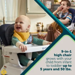 Grow and Go Rotating High Chair