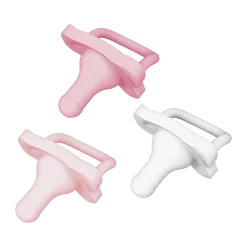HappyPaci One-Piece Silicone Pacifier (3 Pack)