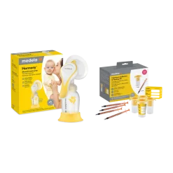 Harmony Manual Breast Pump & Colostrum Collection Kit Bundle