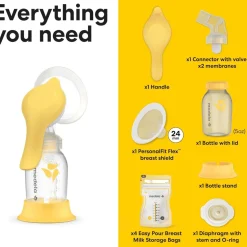 Harmony Manual Breast Pump & Colostrum Collection Kit Bundle