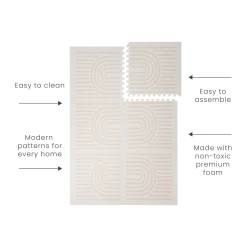 Haven Foam Play Mat | Linear Collection
