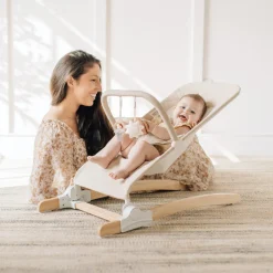 Heirloom Aspen Organic Wooden Bouncer