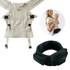 Hip Seat and Snug Carrier 2-in-1 Bundle