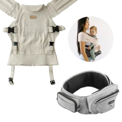 Hip Seat and Snug Carrier 2-in-1 Bundle