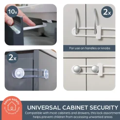 Home Safety Kit, 46 Piece Set
