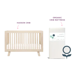 Hudson Crib & Organic Mattress Bundle