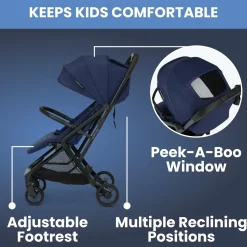 Icon Ultra Compact Lightweight Everyday & Travel Stroller