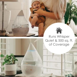 4-in-1 Cool-Mist Humidifier with Sound Machine - 1 Gallon