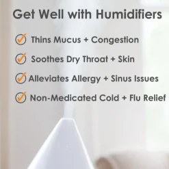 4-in-1 Cool-Mist Humidifier with Sound Machine - 1 Gallon