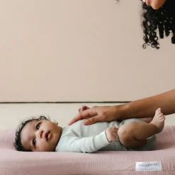 Infant Lounger Curve Muslin Cover