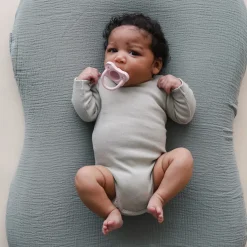 Infant Lounger Curve Muslin Cover