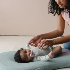 Infant Lounger Curve Muslin Cover