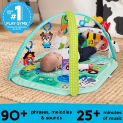 4-in-1 Kickin Tunes Music and Learning Play Gym