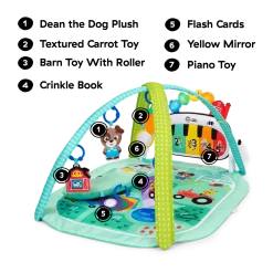 4-in-1 Kickin Tunes Music and Learning Play Gym