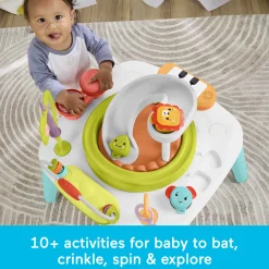 2 in 1 Purple Monkey Musical Activity Center