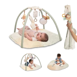 4-in-1 Twist & Fold Activity Gym & Play Mat