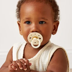Itzy Soother Glow in the Dark Natural Rubber Pacifier