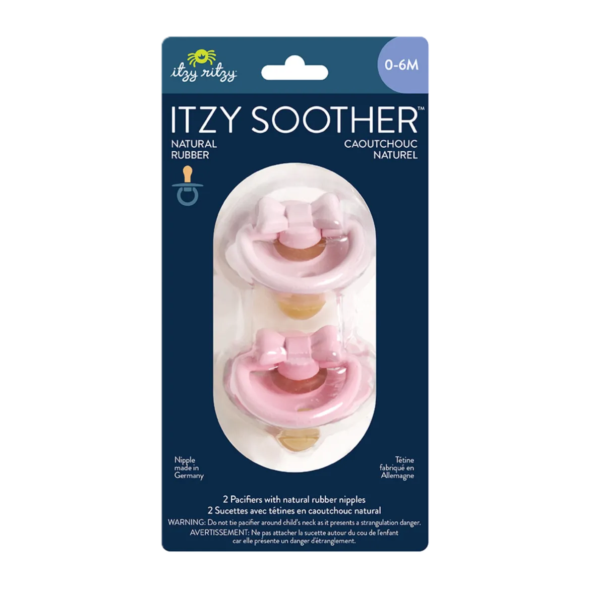 Itzy Soother Natural Rubber Pacifier