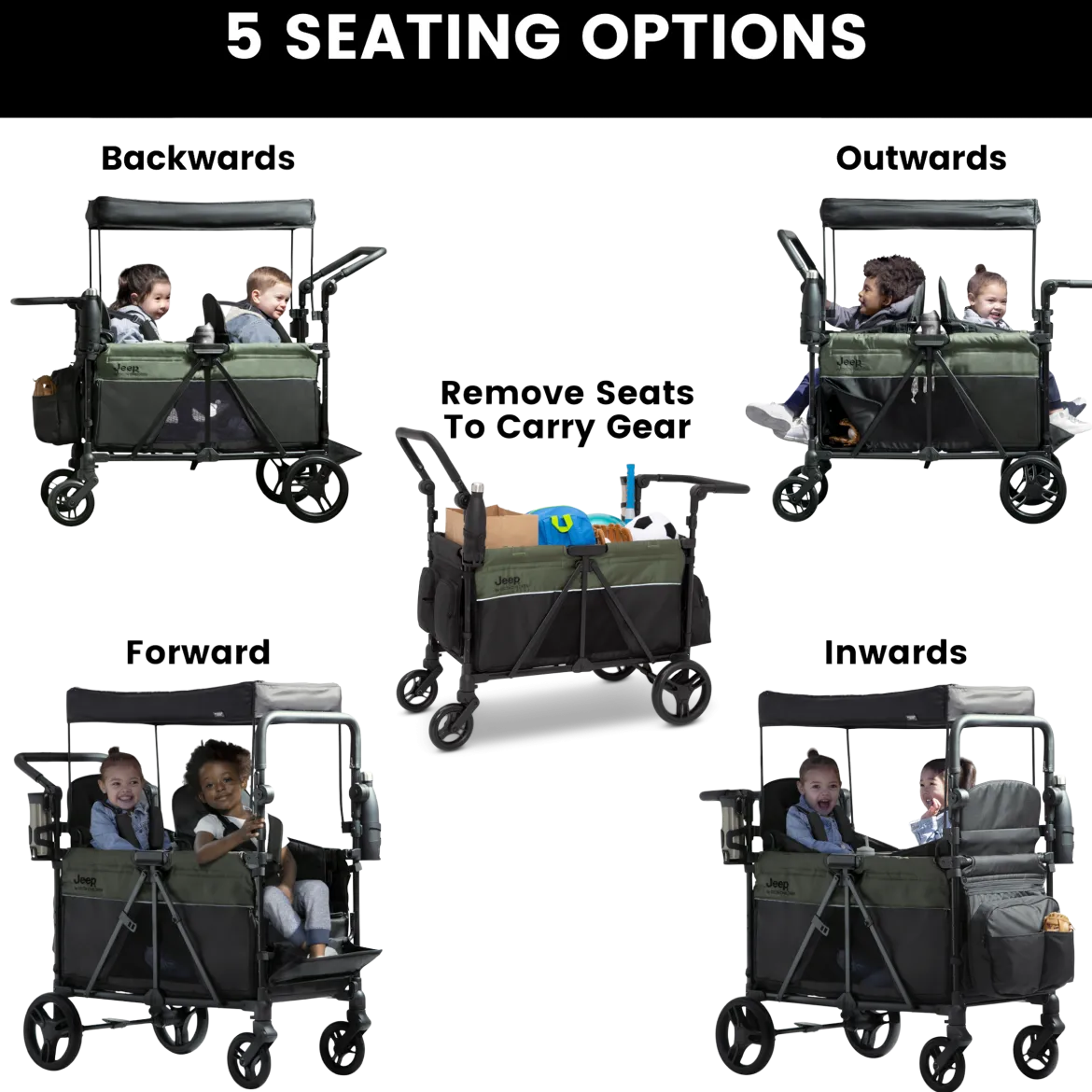 Jeep Aries Stroller Wagon