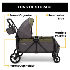 Jeep Sport All-Terrain Stroller Wagon