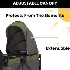 Jeep Sport All-Terrain Stroller Wagon