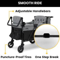 Jeep Wrangler Deluxe 4 Seater Stroller Wagon