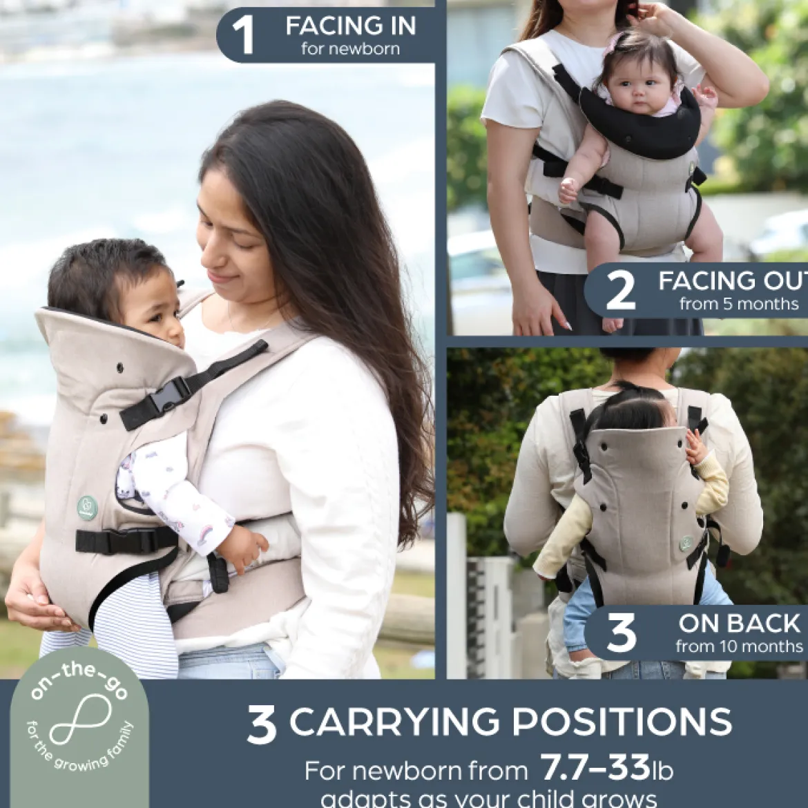 Journey 3-in-1 Baby Carrier