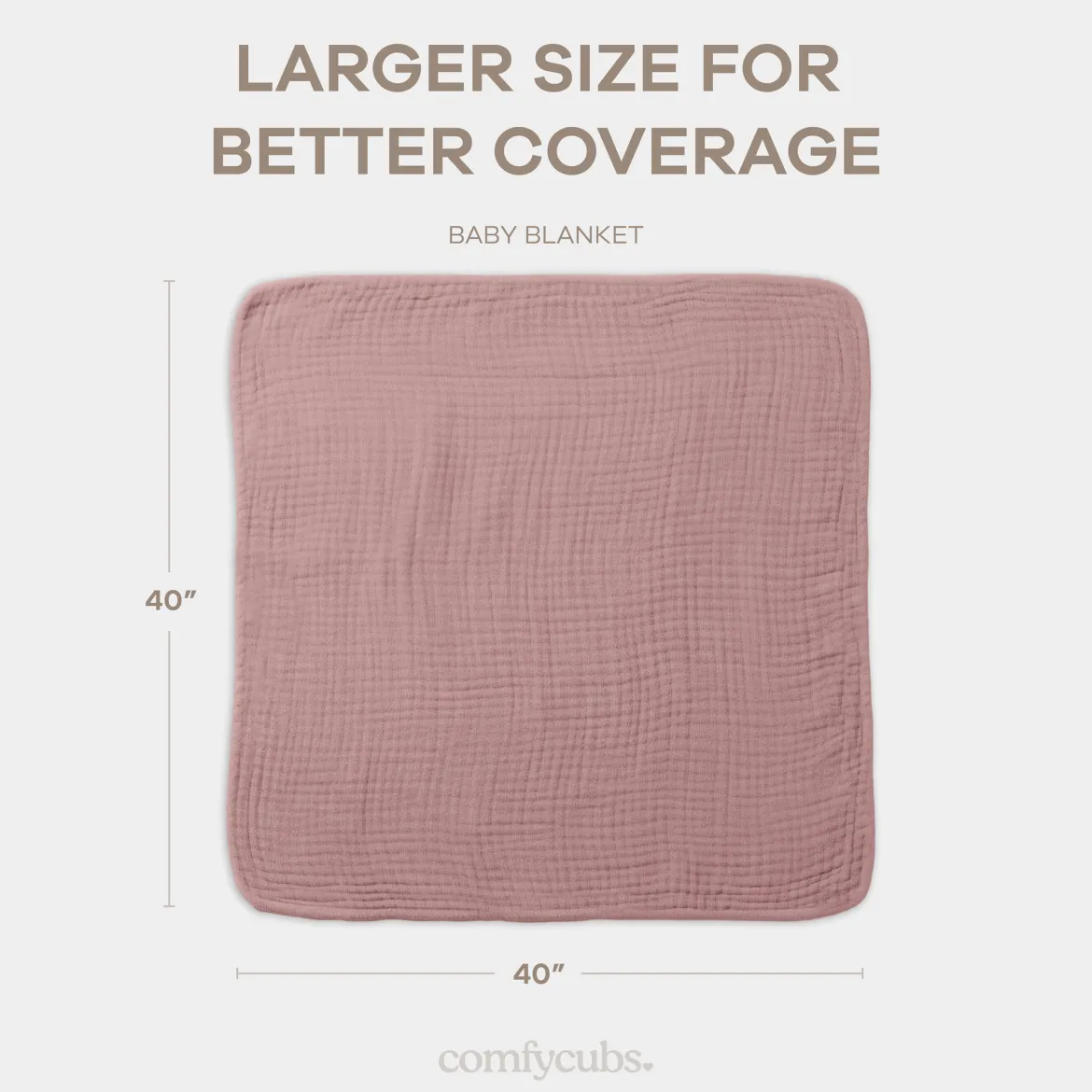 6-Layer Cotton Muslin Baby Blanket