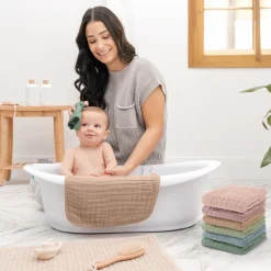 6-Layer Muslin Baby Washcloths (10 Pack)
