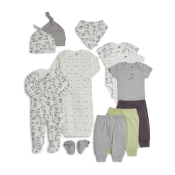 Layette Essentials Organic Cotton 12-Piece Gift Set