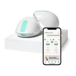360 Leak-Proof, Wearable Hands-Free, Double Electric Breast Pump