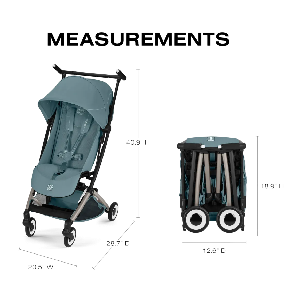 LIBELLE Ultra Lightweight Travel Stroller