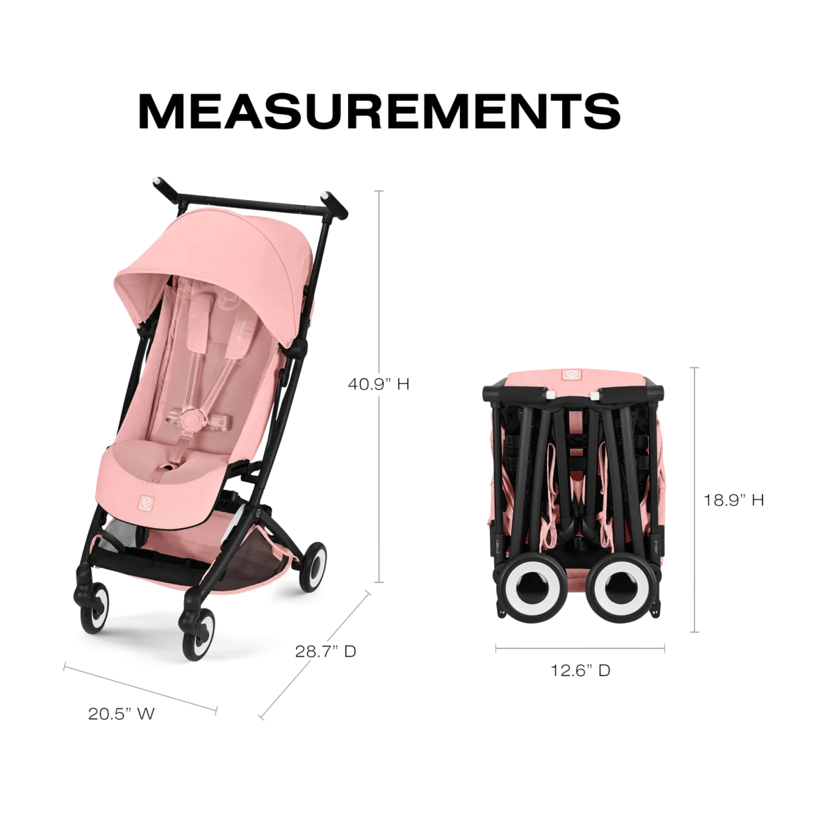 LIBELLE Ultra Lightweight Travel Stroller