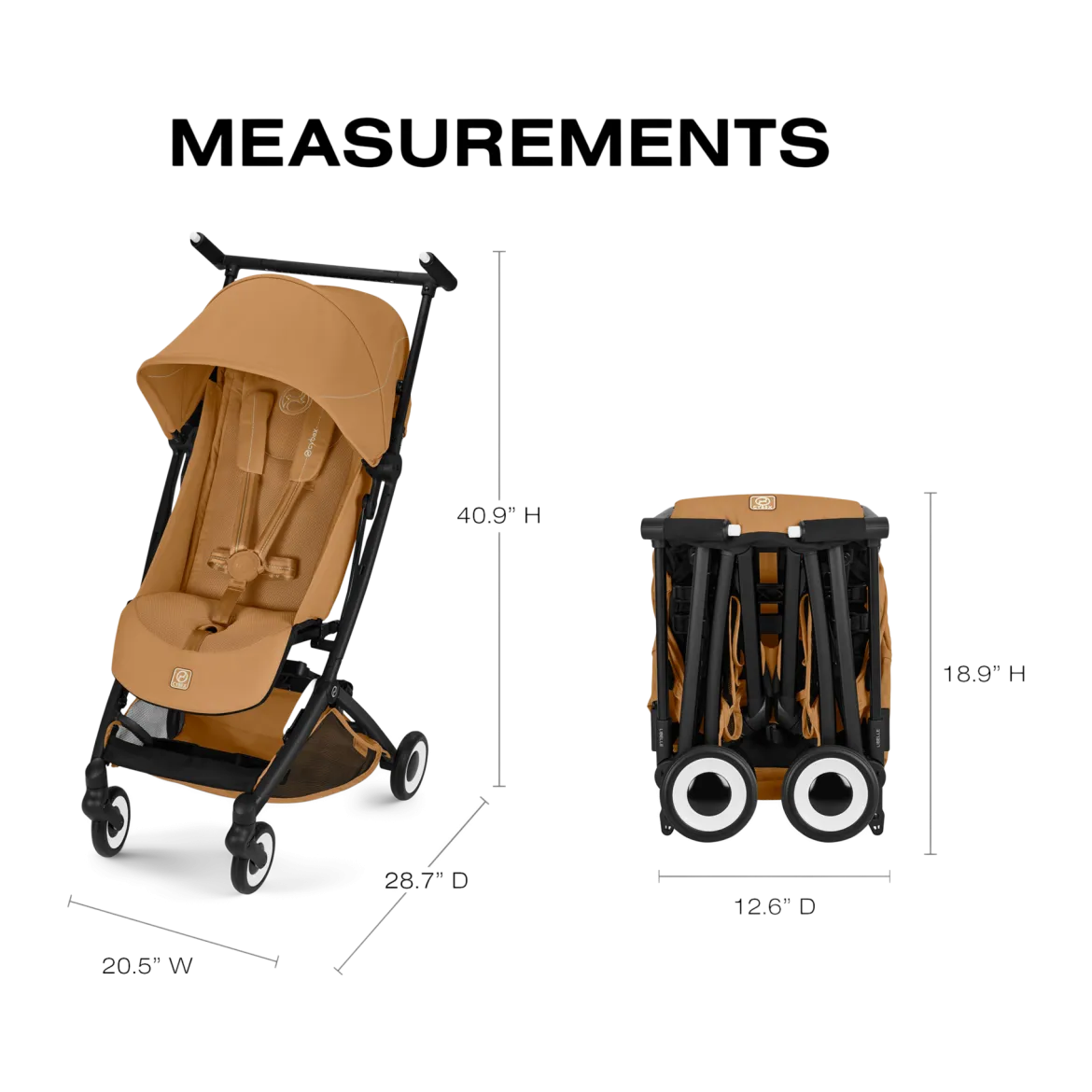 LIBELLE Ultra Lightweight Travel Stroller