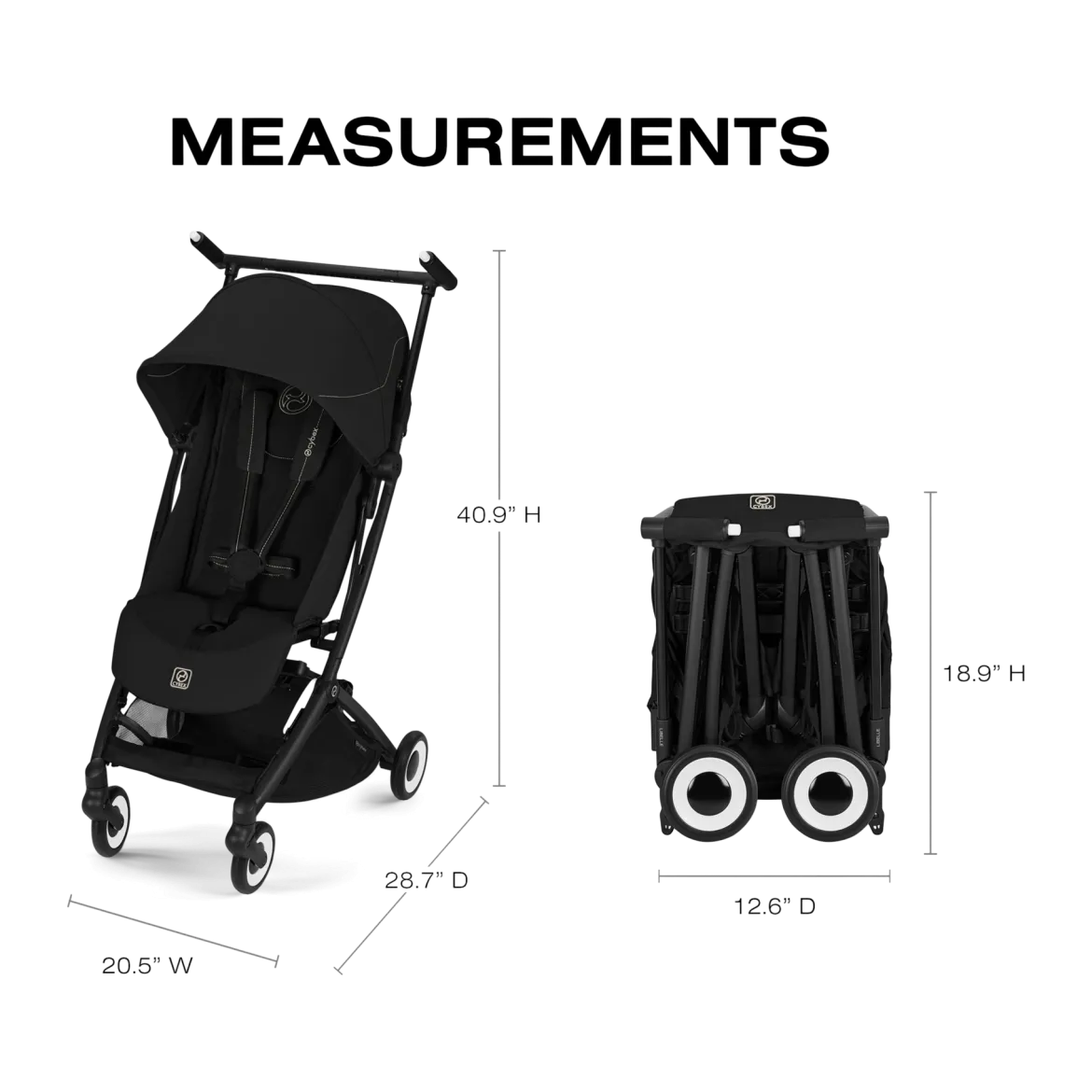 LIBELLE Ultra Lightweight Travel Stroller