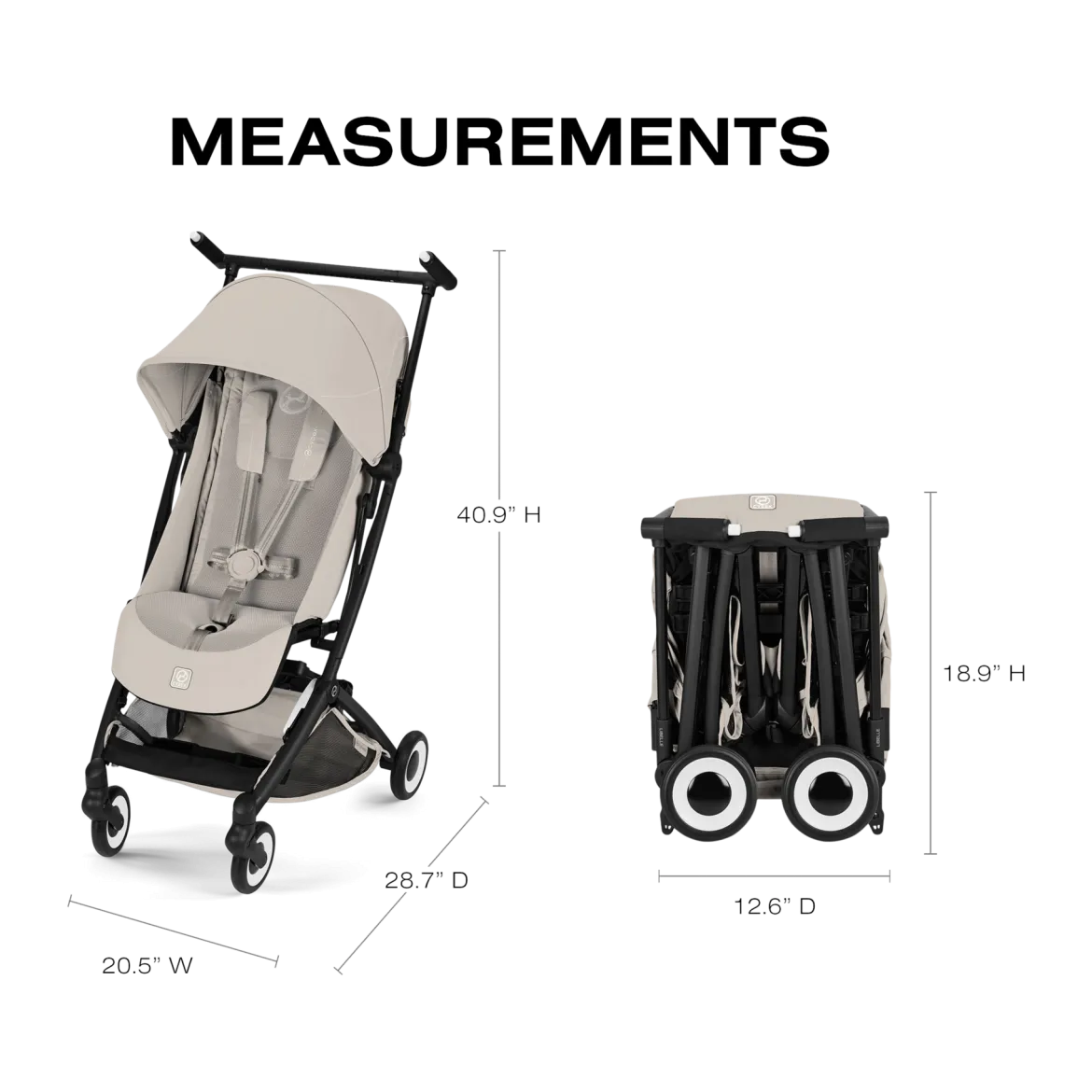LIBELLE Ultra Lightweight Travel Stroller