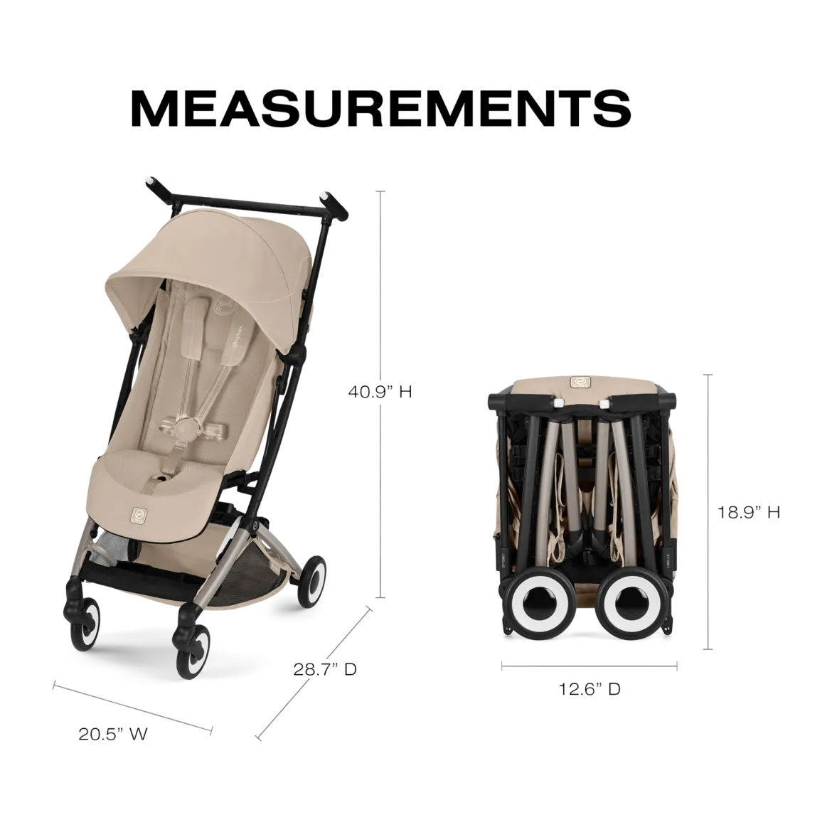 LIBELLE Ultra Lightweight Travel Stroller