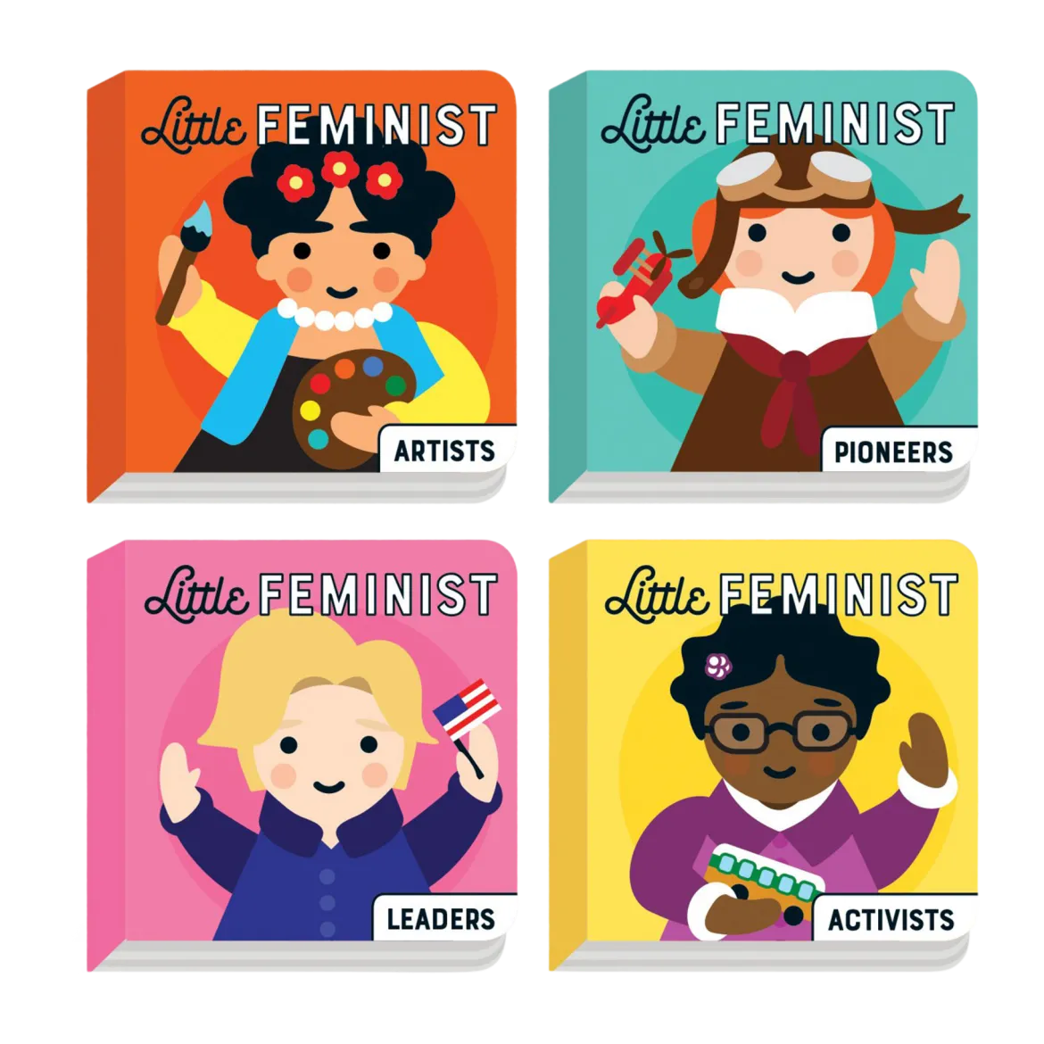 Little Feminist Board Book Set
