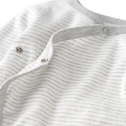 Little Planet Organic Cotton Wrap Sleep & Play Pajamas in Stripes