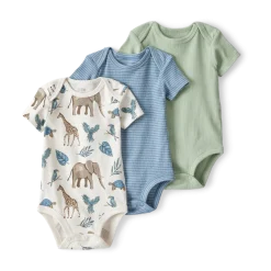 Little Planet 3-Pack Organic Cotton Bodysuits
