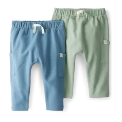 Little Planet 2-Pack Organic Cotton French Terry Joggers