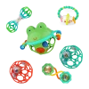 Little Shakers 6pc Rattle and Teether Baby Toy Gift Set