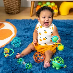 Little Shakers 6pc Rattle and Teether Baby Toy Gift Set