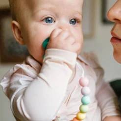 Lolli Gem Silicone Pacifier Clip