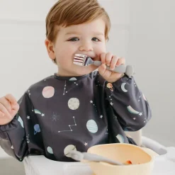 Long Sleeve Waterproof Smock Bib