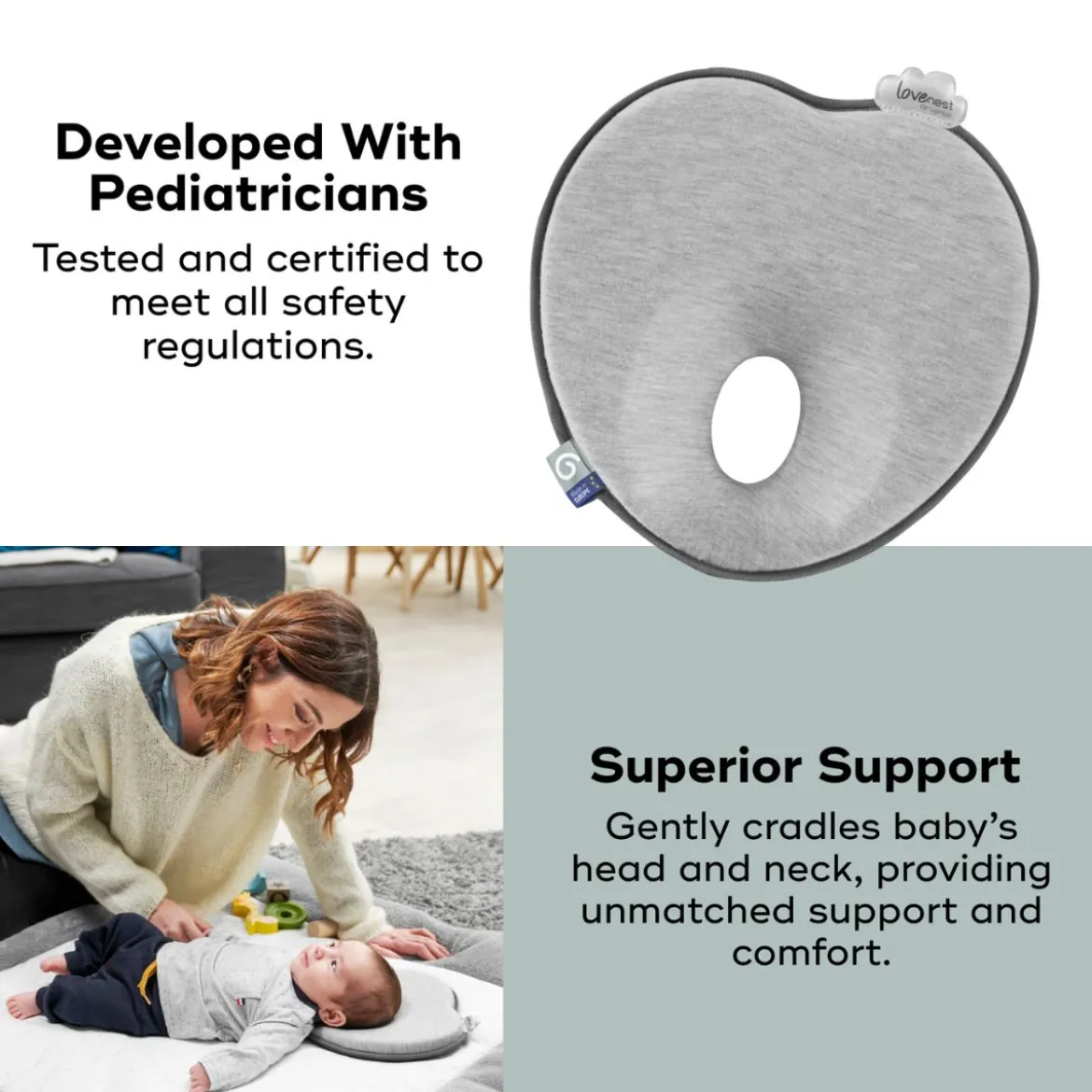 Lovenest Organic Infant Headrest