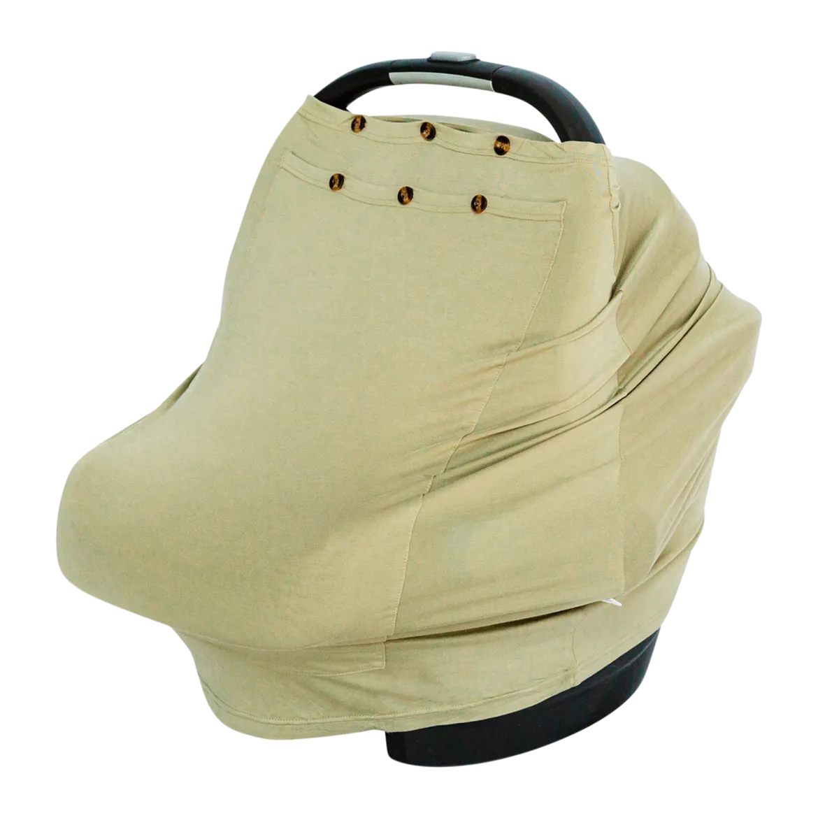 LUXE Protection Bamboo Rayon Multi-Use Antimicrobial Air Filtering Infant Cover